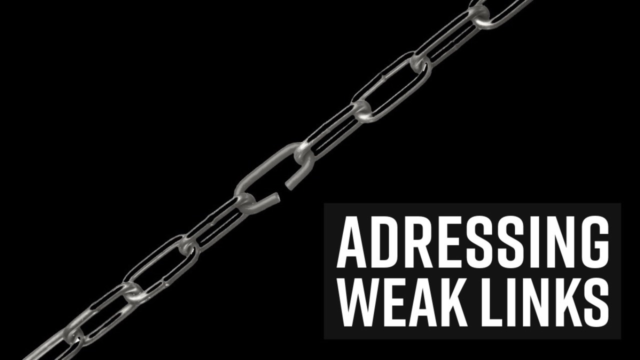 How to Address Weak Links in the Gym for Optimal Performance