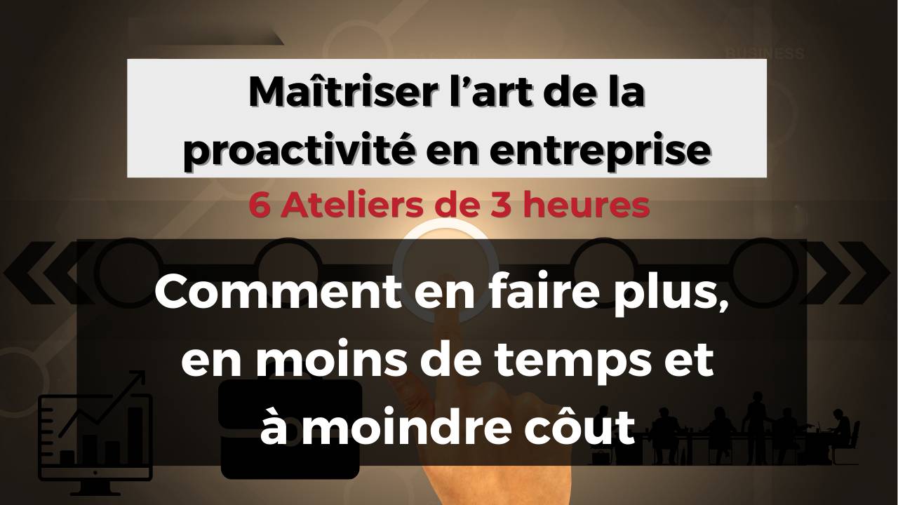 Les Ateliers: Maîtriser l'art de la proactivité en entreprise