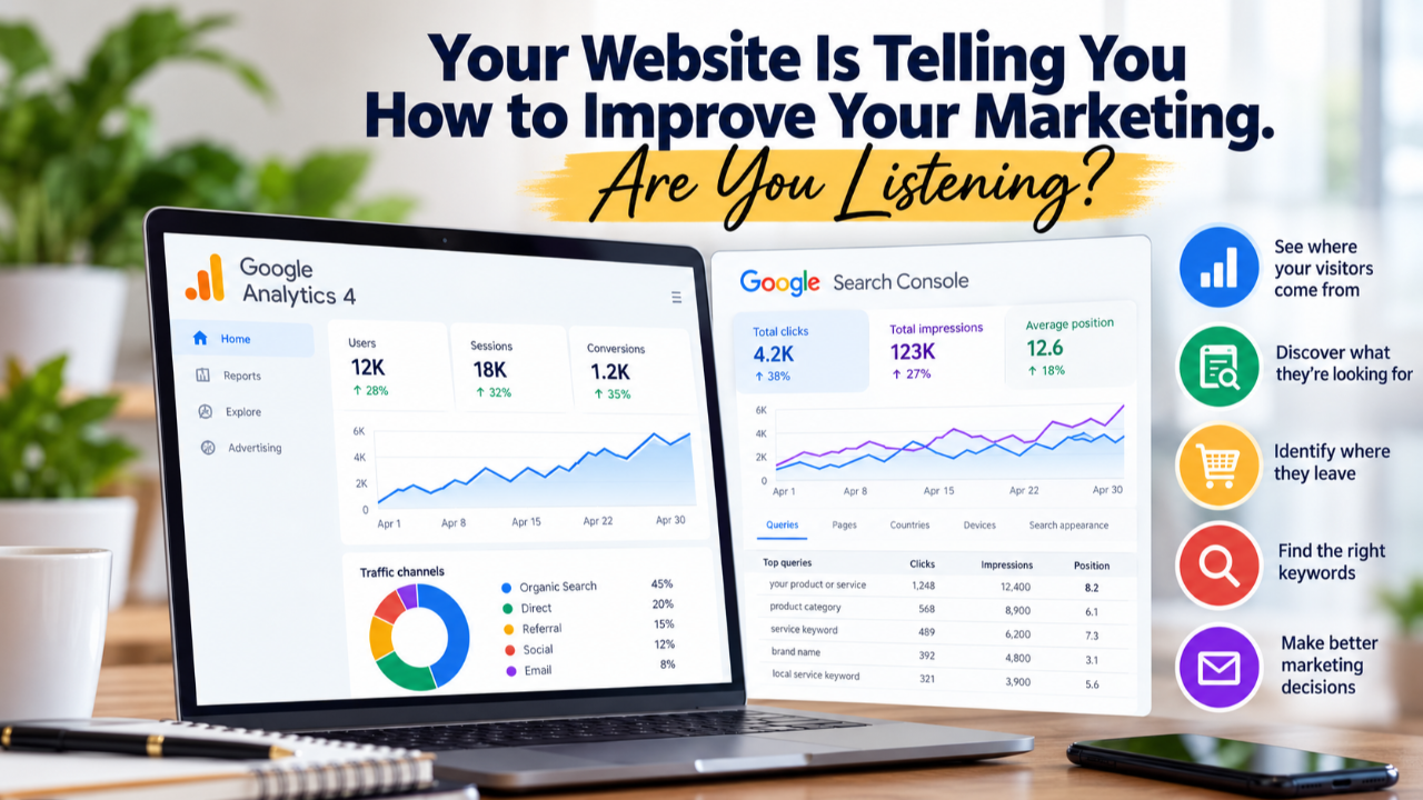 Your Website Is Telling You How to Improve Your Marketing