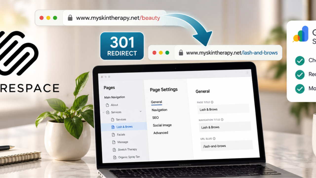 Changing a Page URL on Squarespace? Don't Forget the 301 Redirect!