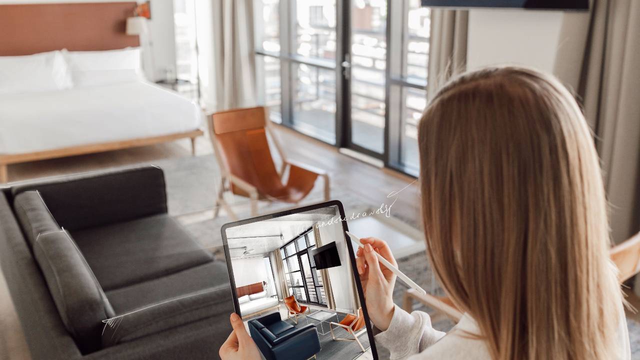 Interior Sketching On iPad | Best Interior Sketching App For IPad