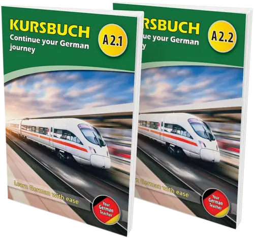 Printable German A2.1 and A2.2 textbooks
