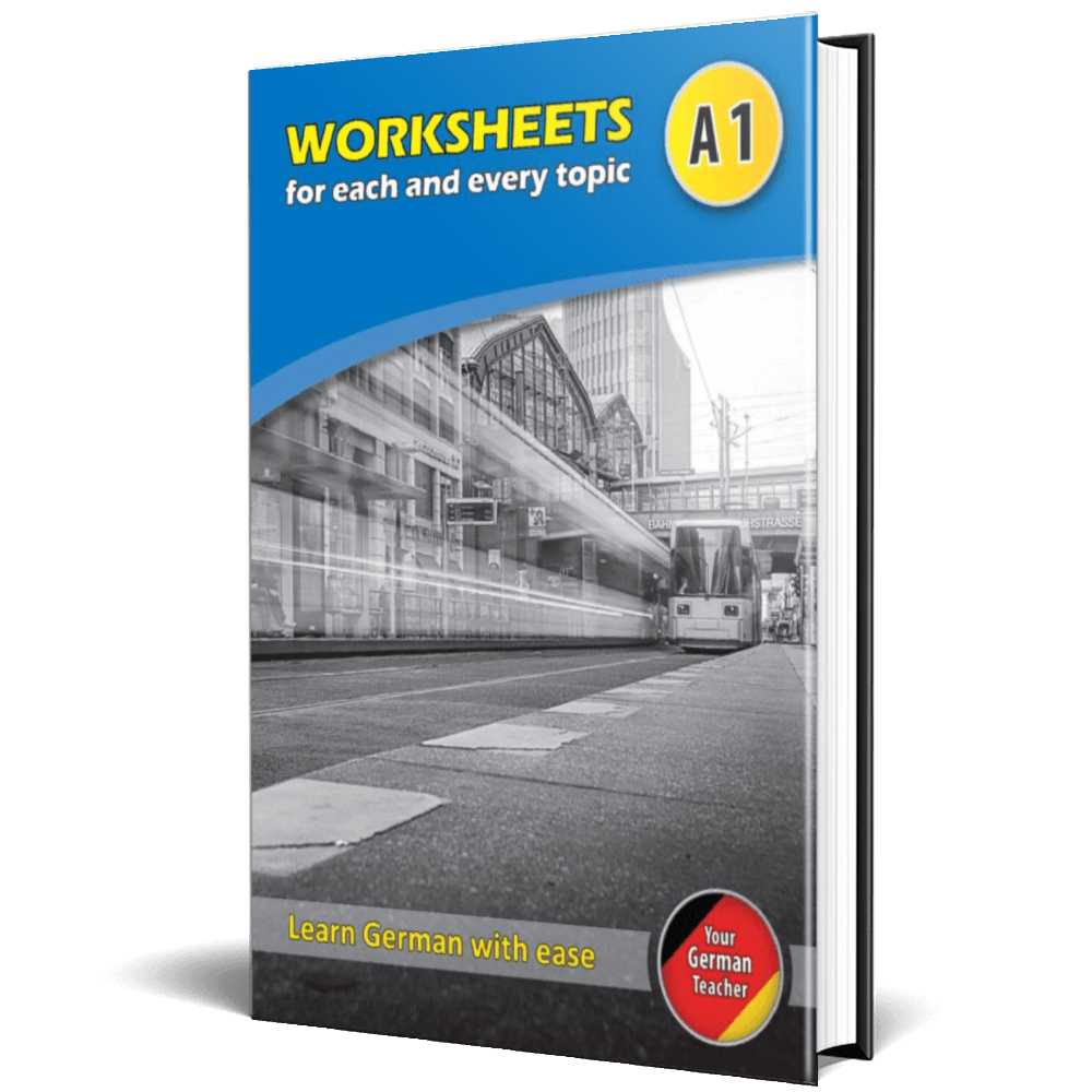 German A1 Level Worksheet Bundle eBook