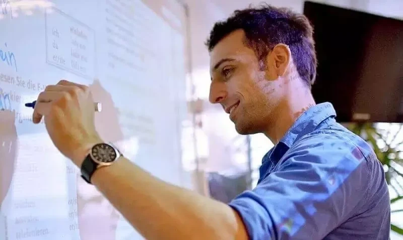 German Teacher Johannes