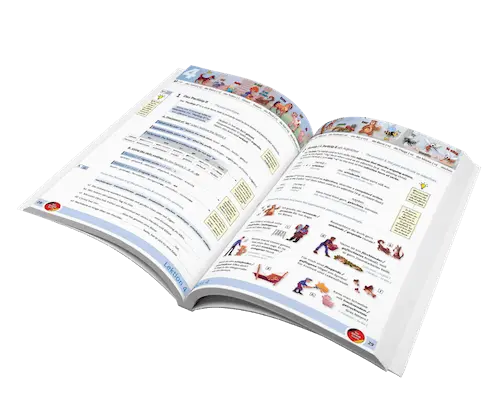 Overview of the complete B1 German course curriculum