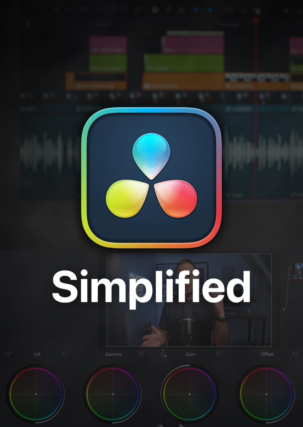 DaVinci Resolve Simplified course cover