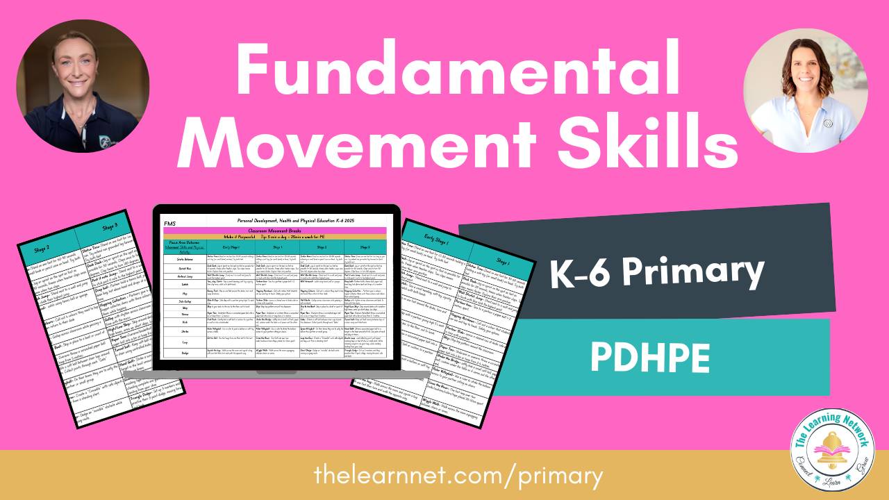 Fundamental Movement Skills K-6 Primary PDHPE