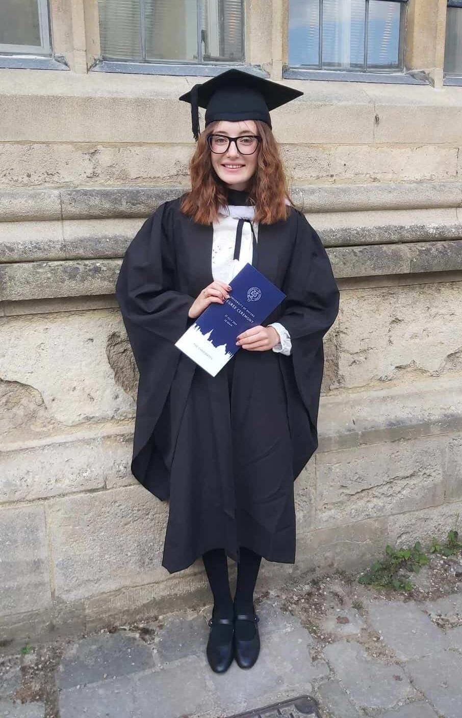Erin Broadhurst, linguistics researcher and Oxford graduate who studied gay voice