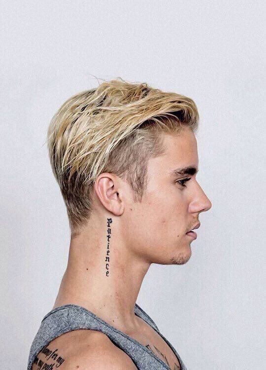 Justin Bieber - a cis man without a visible thyroid cartilage