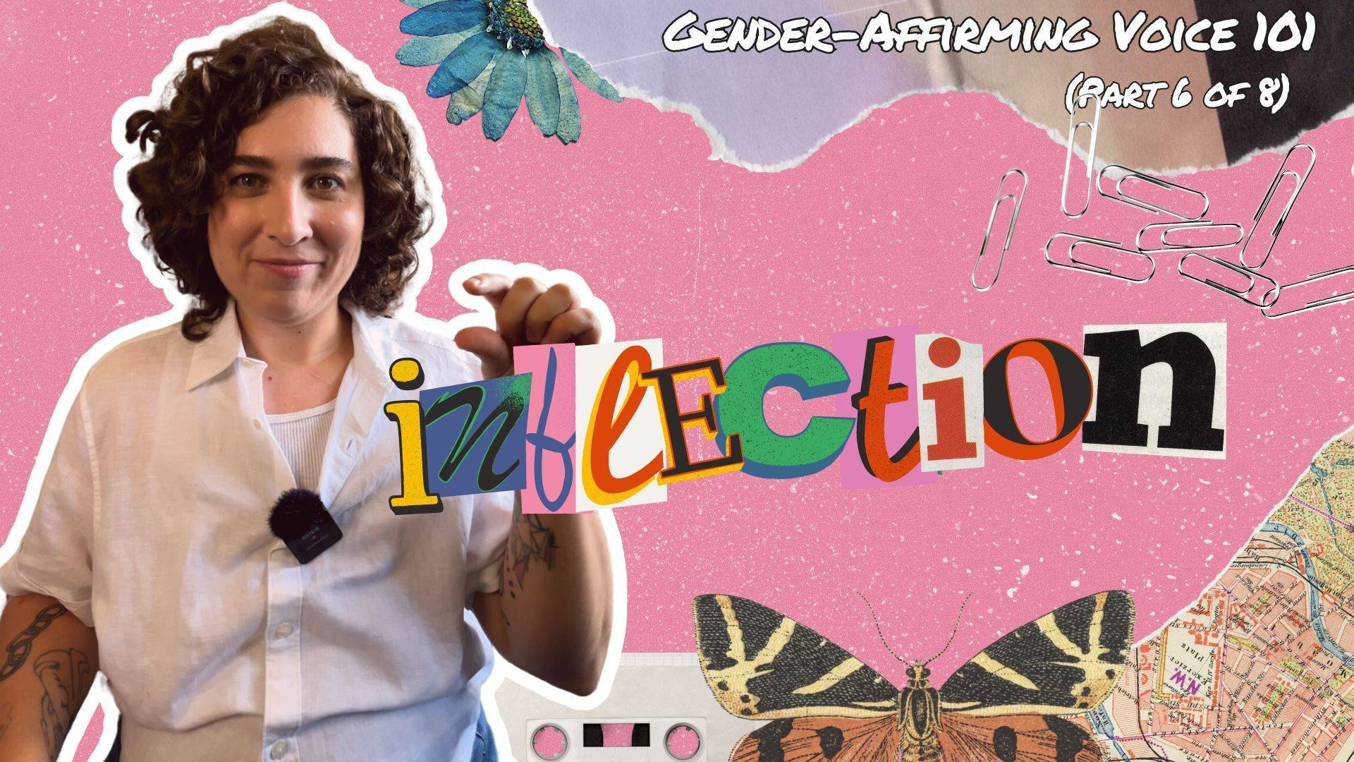 Blog header for Gender-Affirming Voice 101: Inflection, on contour and emphasis in your speaking voice
