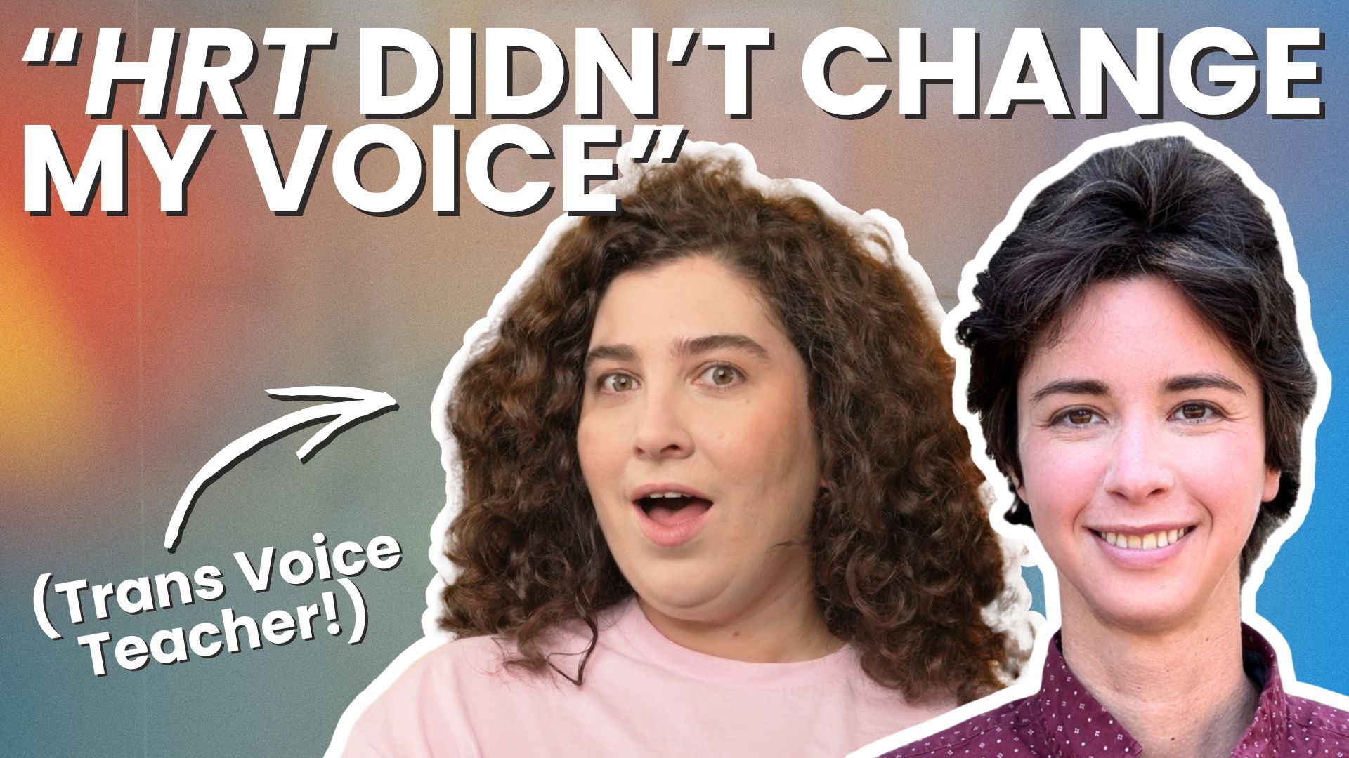 When testosterone doesn't change your voice &mdash; a transmasculine voice training journey