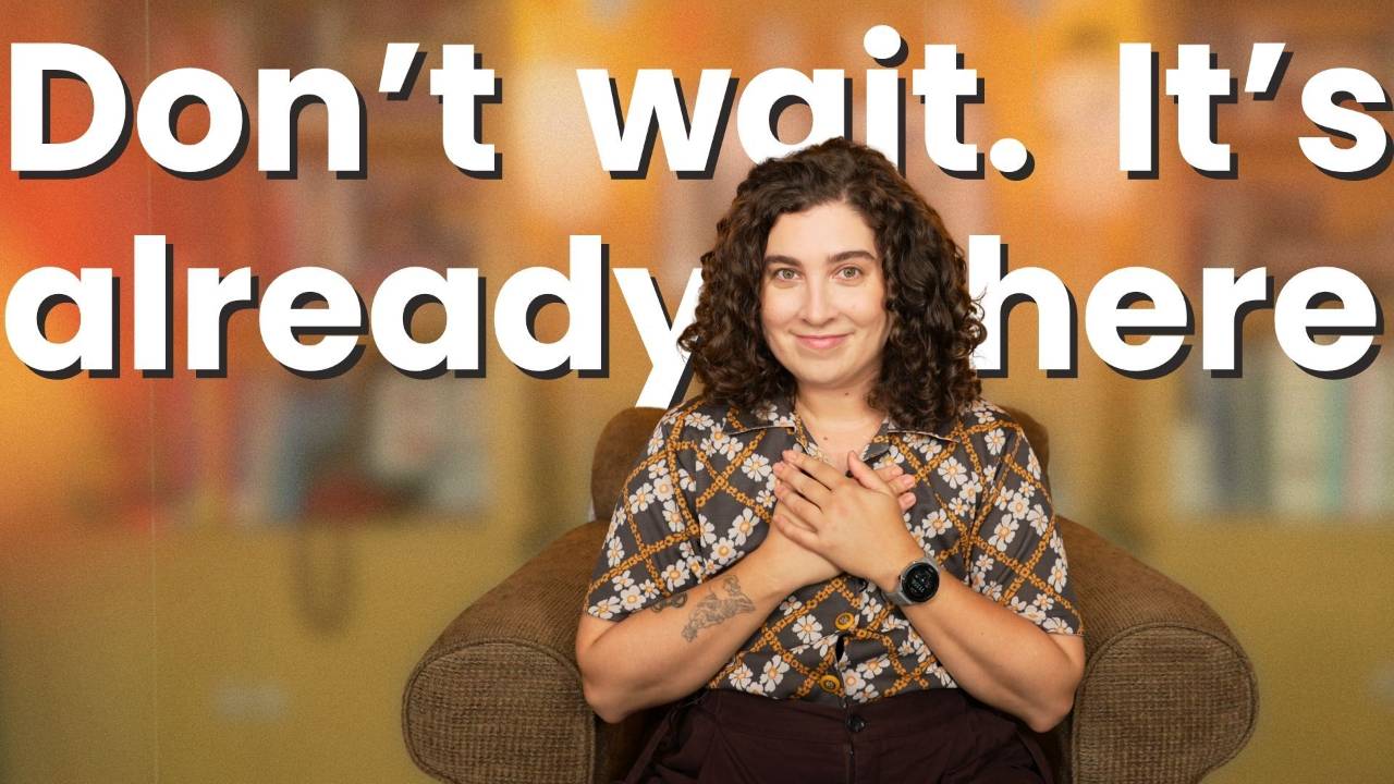 Blog header for How to Practice Gender Euphoria, on noticing small moments of joy in your voice