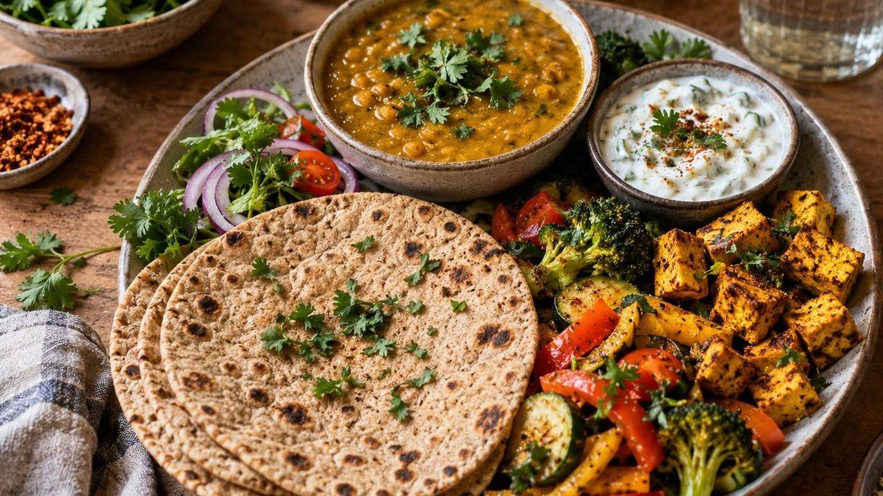 Learn how to make the original Outsiders high-protein roti with 17g protein, plus why lentils, tofu and Greek yogurt can improve vegetarian protein quality.