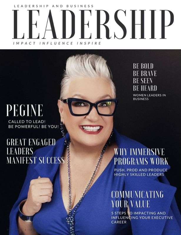 Women's Leadership keynote Speaker - Pegine