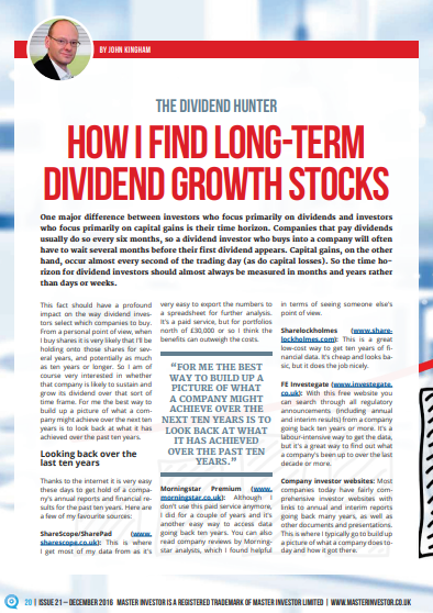 Master Investor Magazine