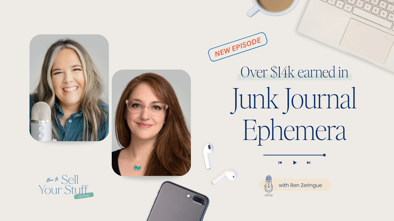 Over $14k earned in Junk Journal Ephemera