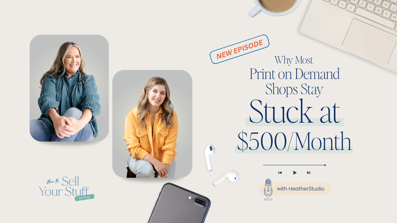 Why Most Print on Demand Shops Stay Stuck at $500/Month