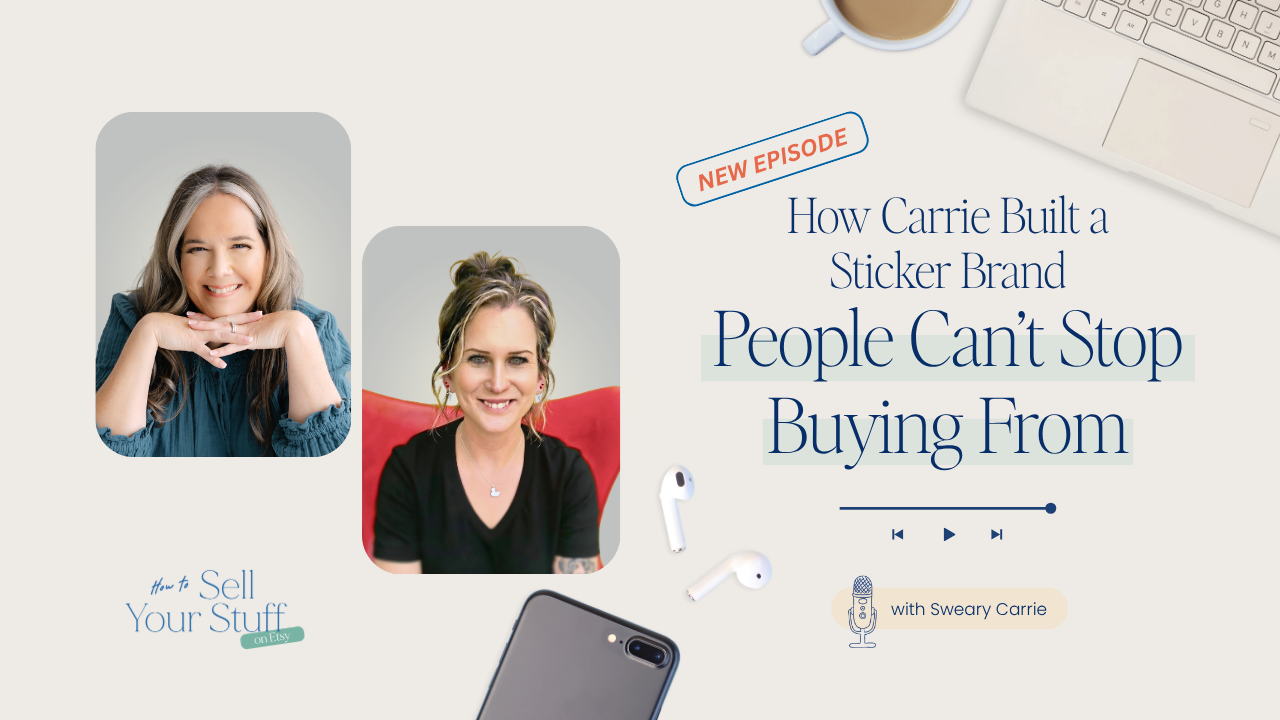How Carrie Built a Sticker Brand People Can’t Stop Buying From