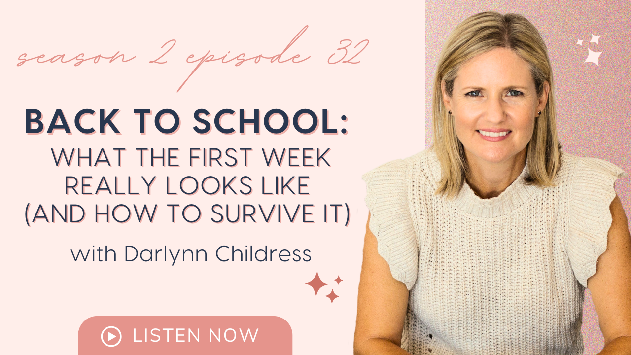 Back To School: What the First Week Really Looks Like (and How to Survive It) 