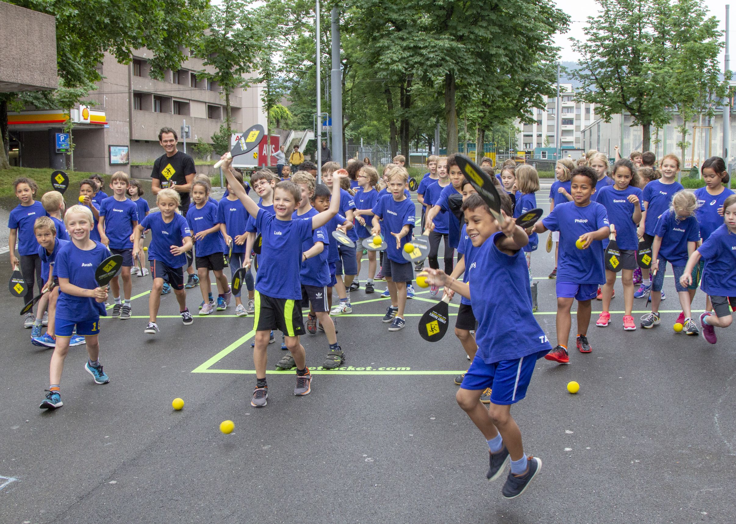 Street Racket Vereinstraining