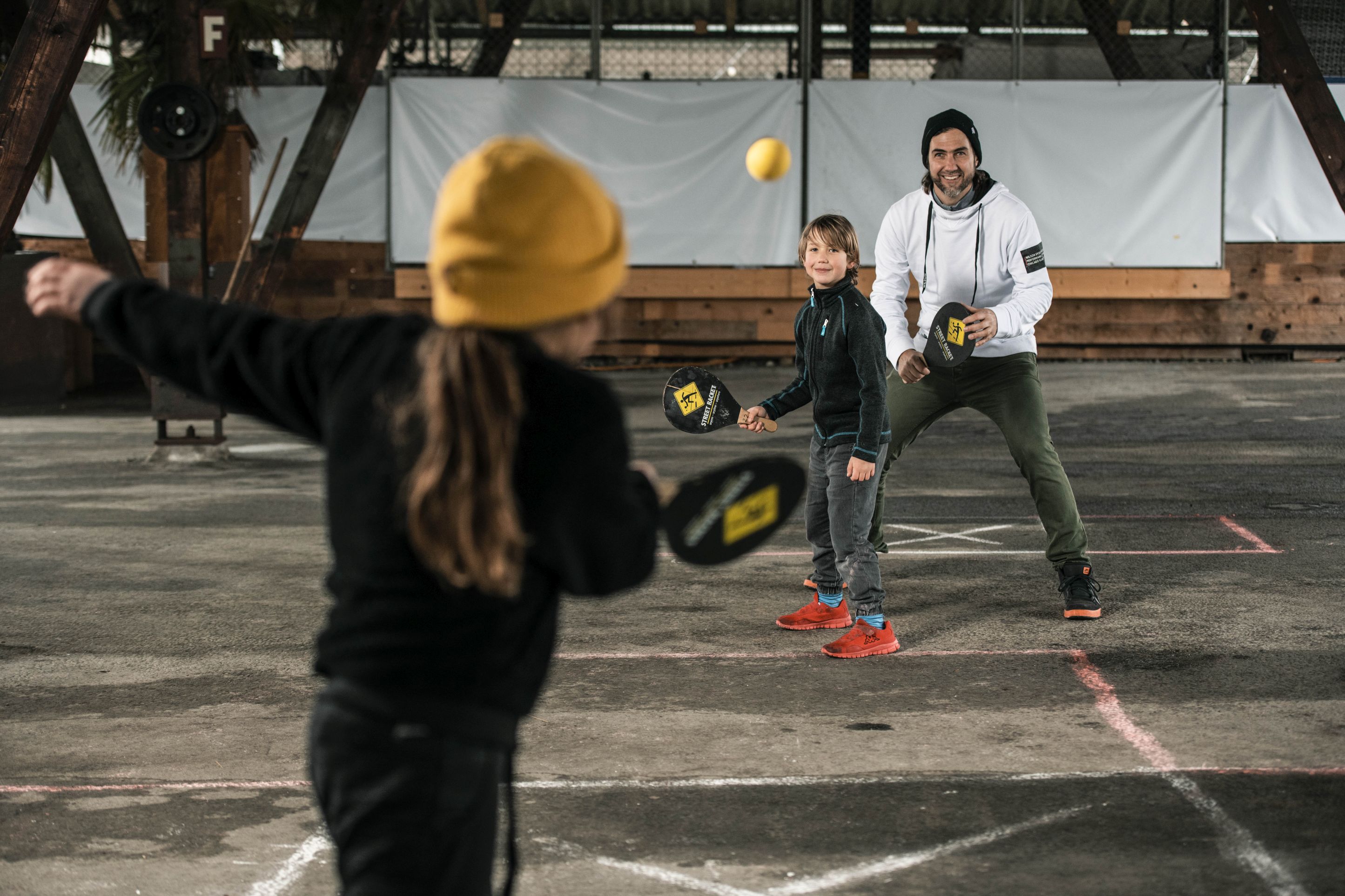 Street Racket am Vereinsanlass