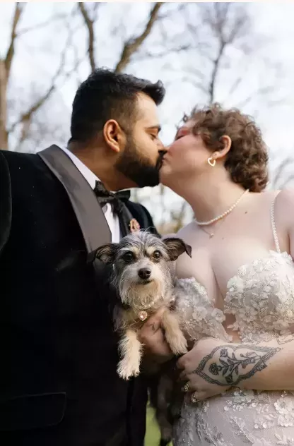 brideandgroomwithdog-1
