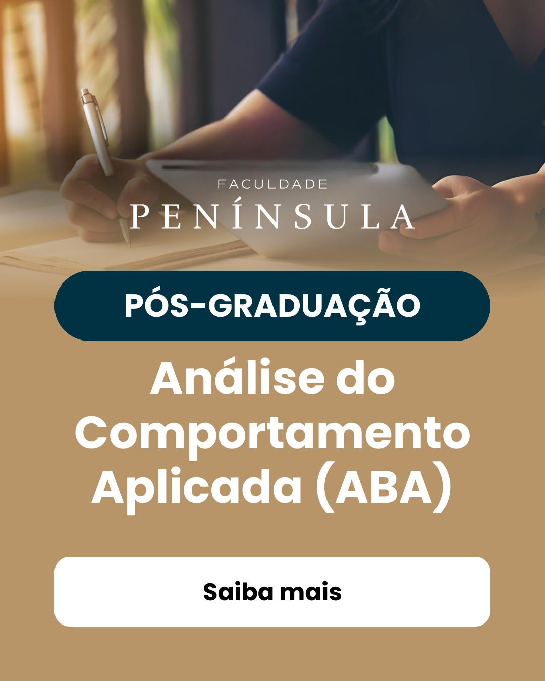 Pós-graduação Análise do Comportamento Aplicada (ABA)