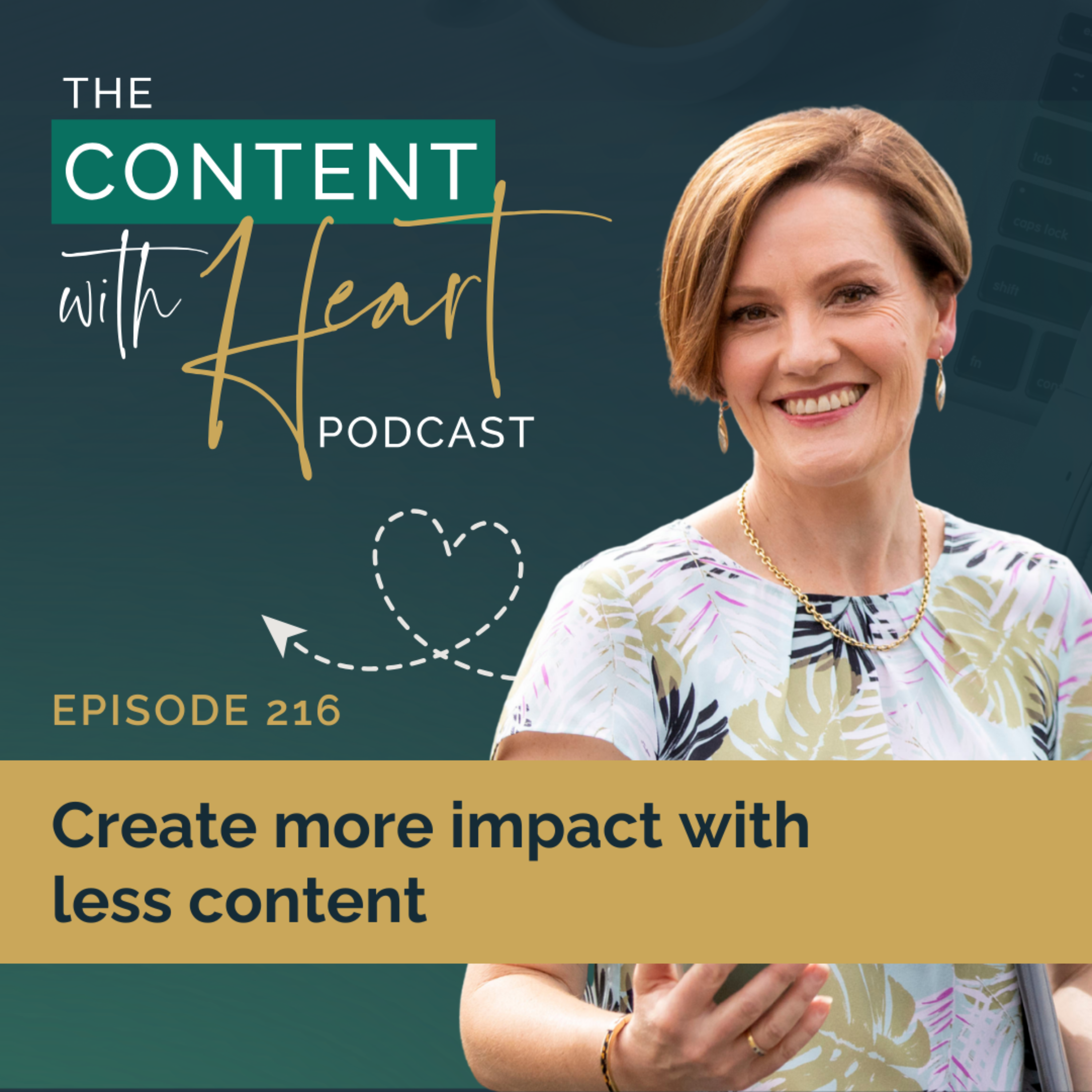 Create more impact with less content episode artwork