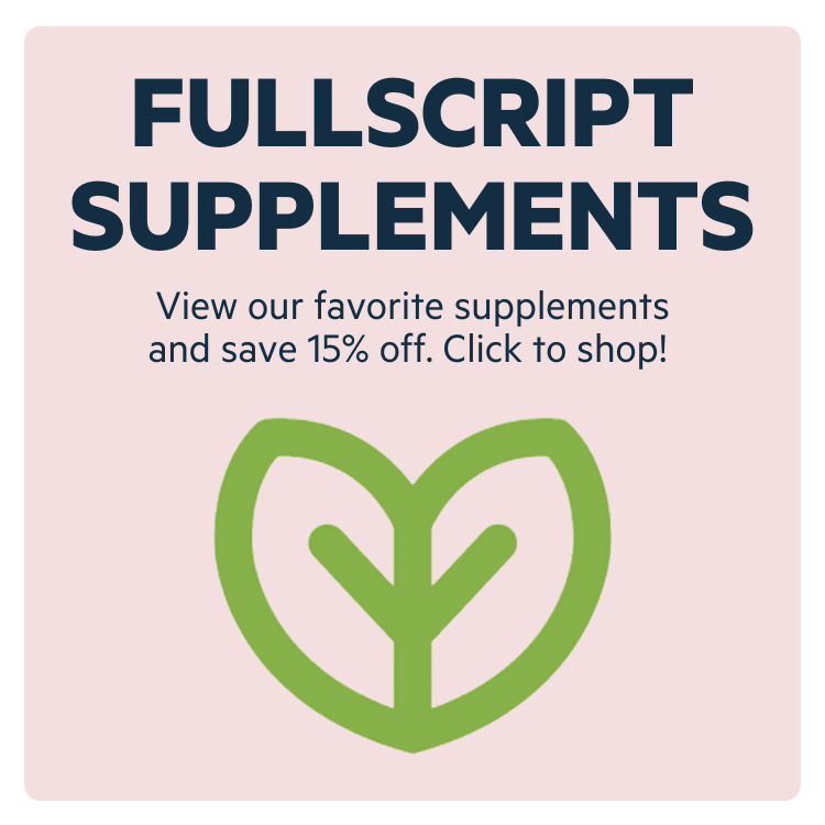 Fullscript Supplement Shop button
