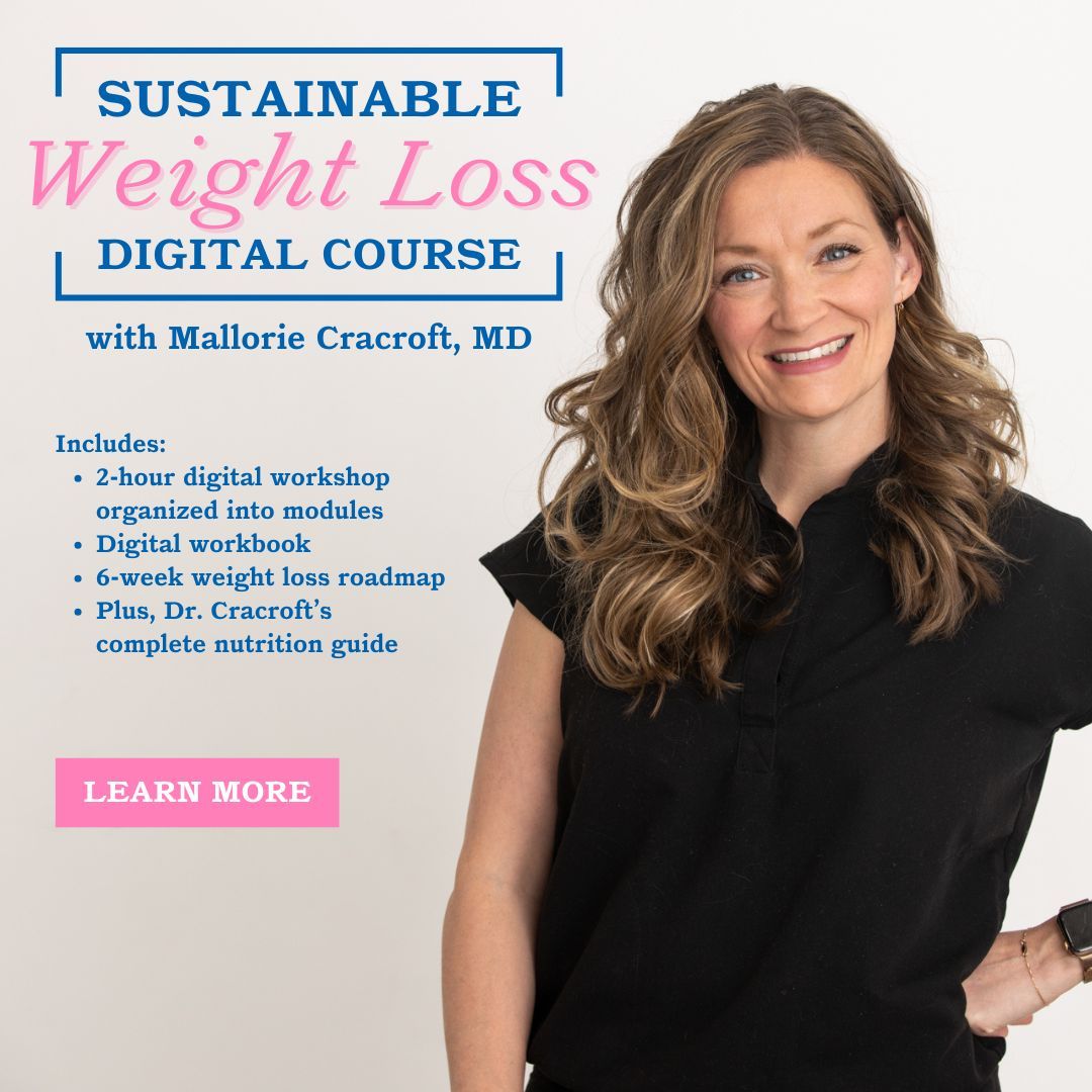Sustainable Weight Loss digital course logo