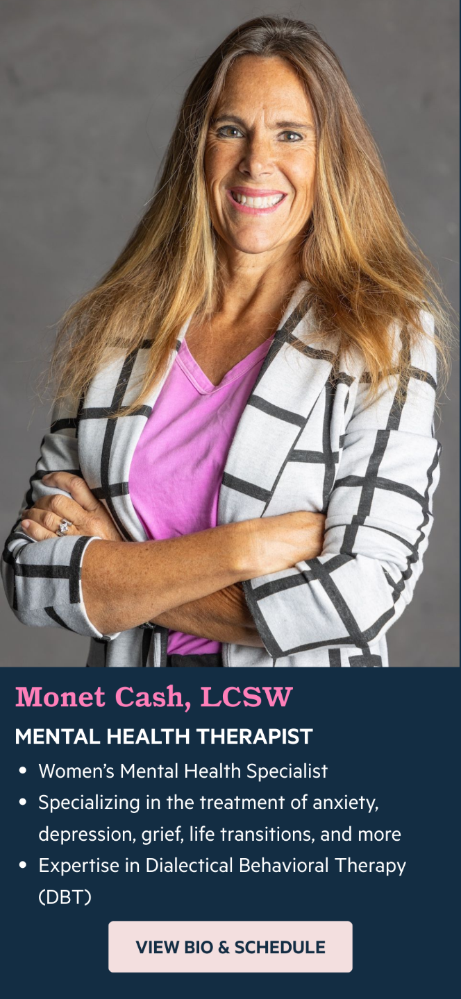 Monet Cash, mental health therapist 