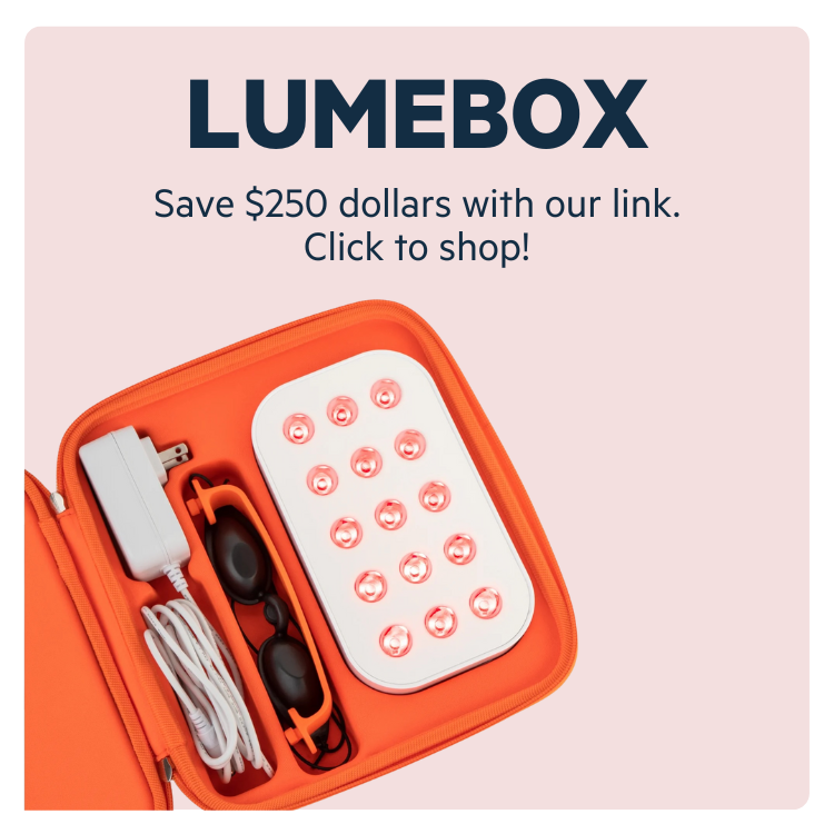Lumebox red light with Uplift discount code