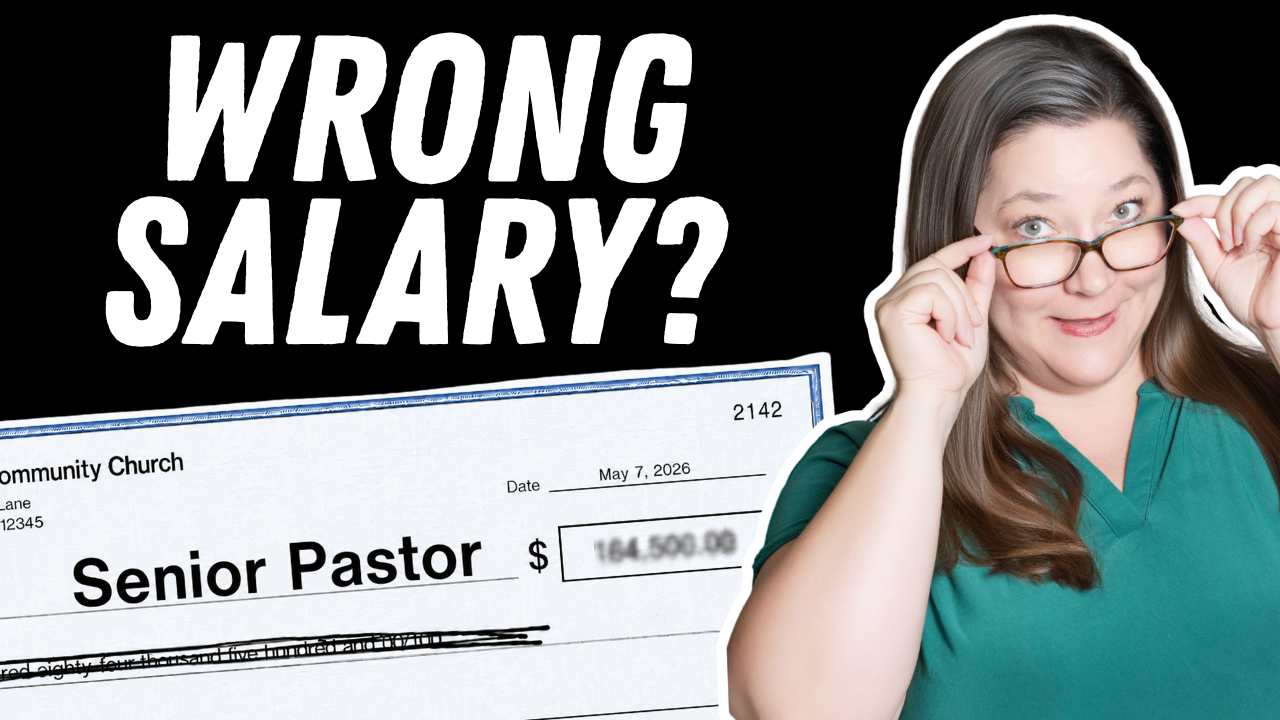 senior pastor executive director compensation
