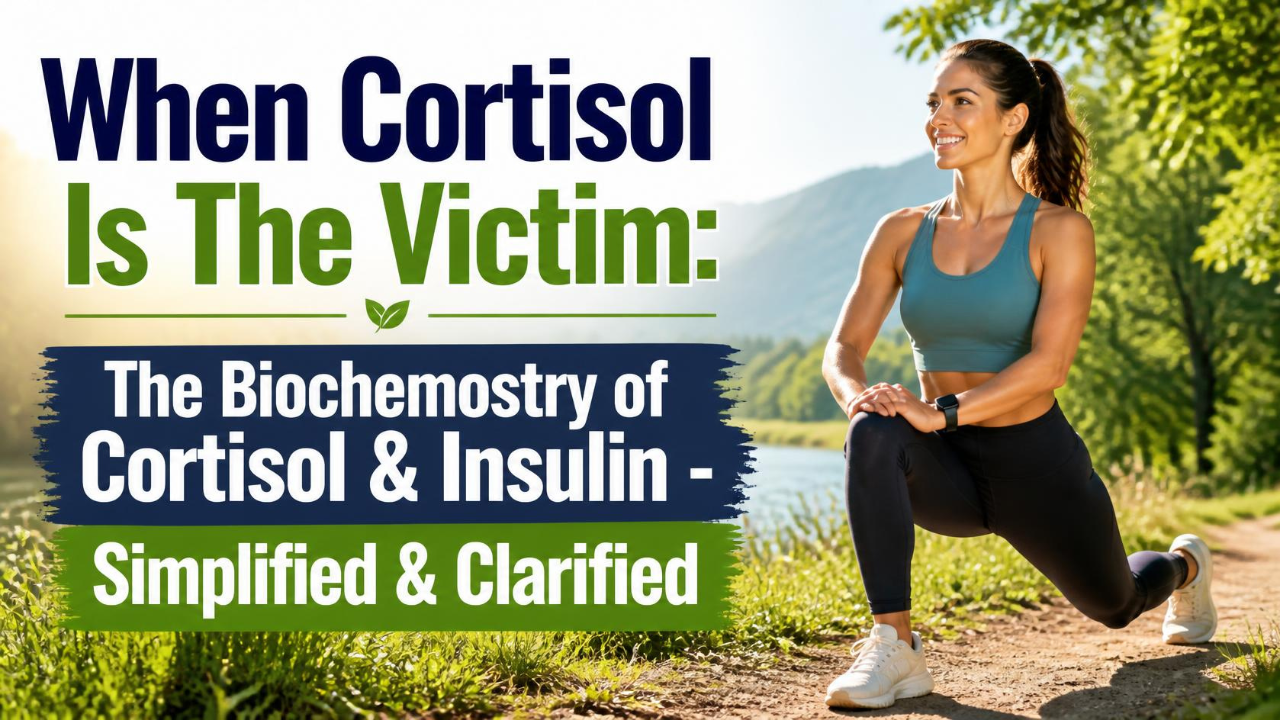 cortisol & blood sugar regulation for female runners in perimenopause