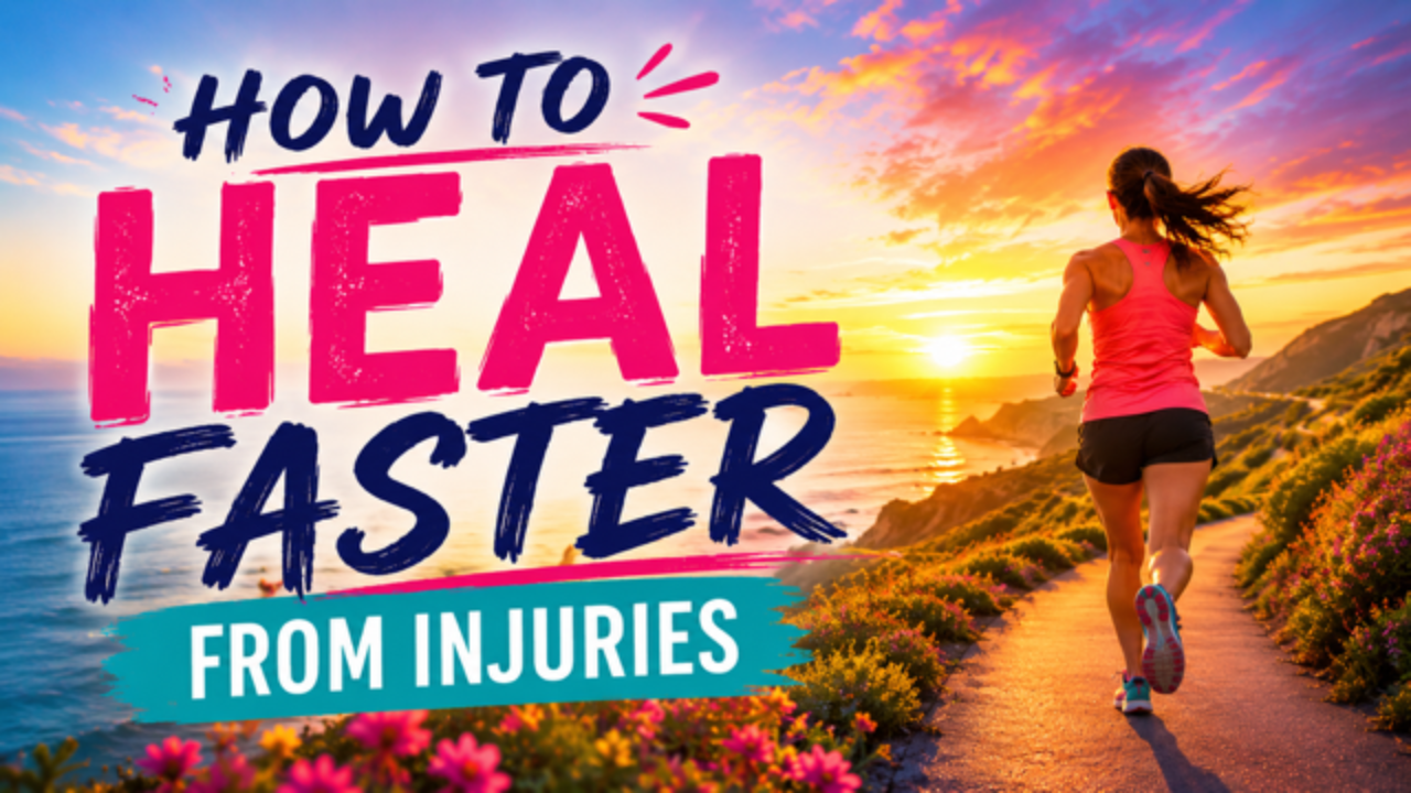 how to heal faster from running & fitness injuries in perimenopause