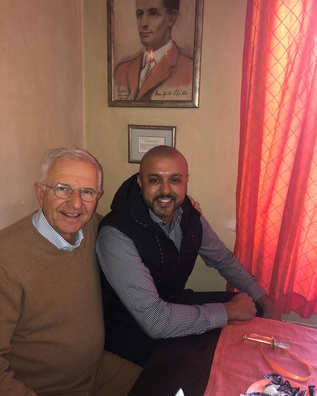 Dave Thind with Christoph Hess