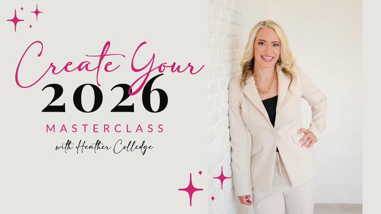 Heather Col Create Your 2026 Masterclass