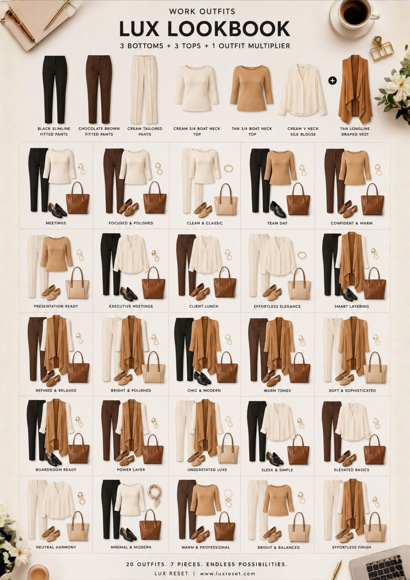 Work outfit combinations