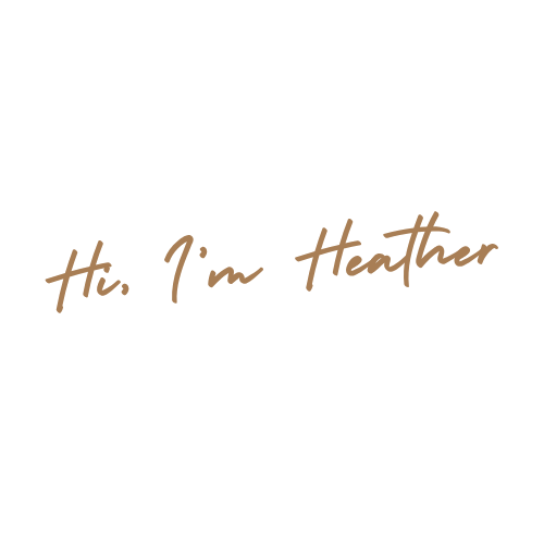 Hi, I'm Heather