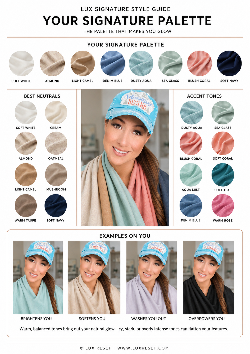 Shell's LUX Signature Style Guide palette