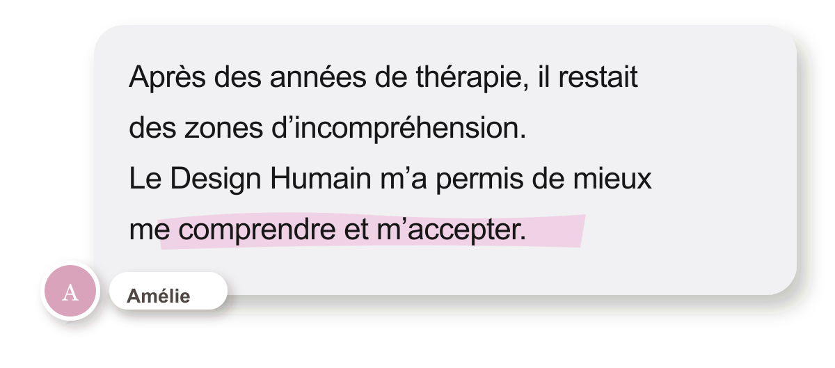 Témoignage d'Amélie