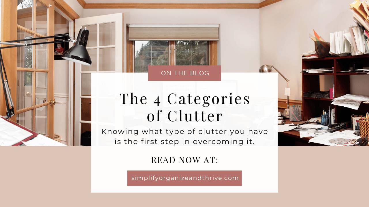 The 4 Categories of Clutter
