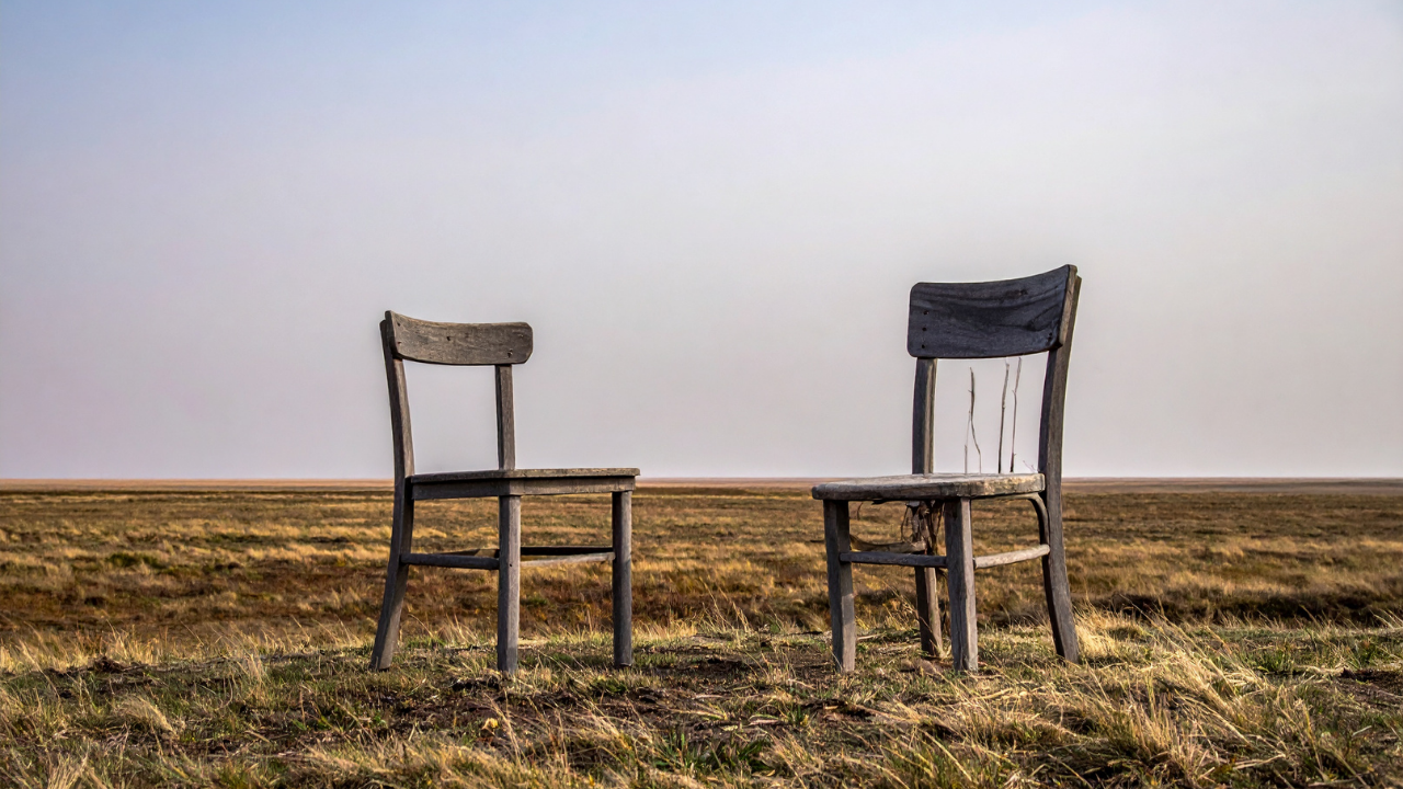2 empty chairs Why Asking for Help Feels So Hard