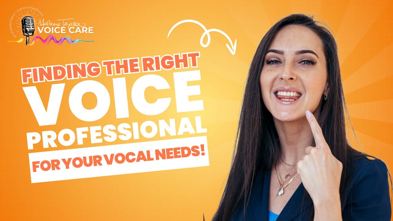 Right Voice 🗺️ Finding the Right Voice Professional For Your Vocal Needs!
