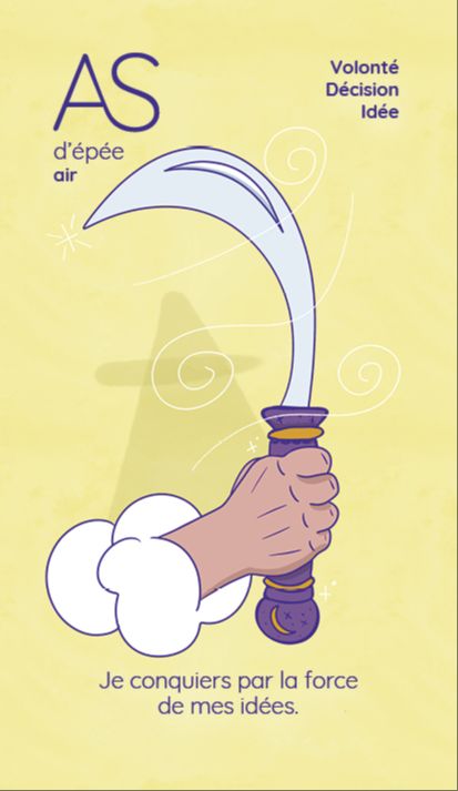 as epee tarot reflet