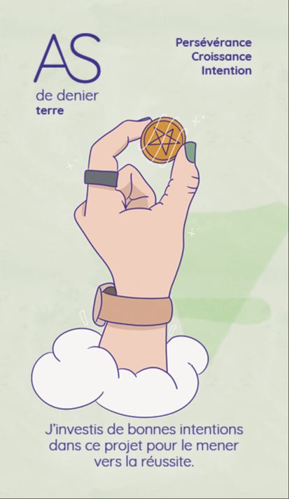 as denier tarot reflet