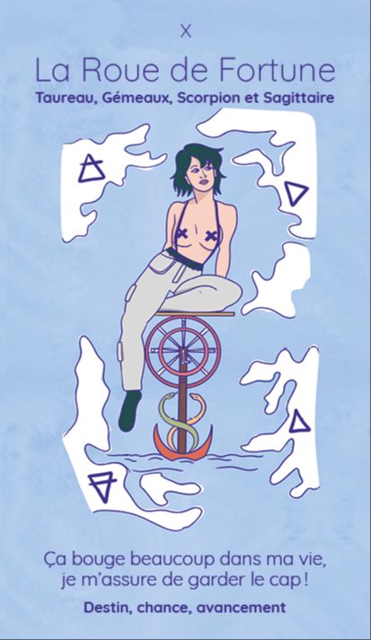roue de fortune tarot reflet