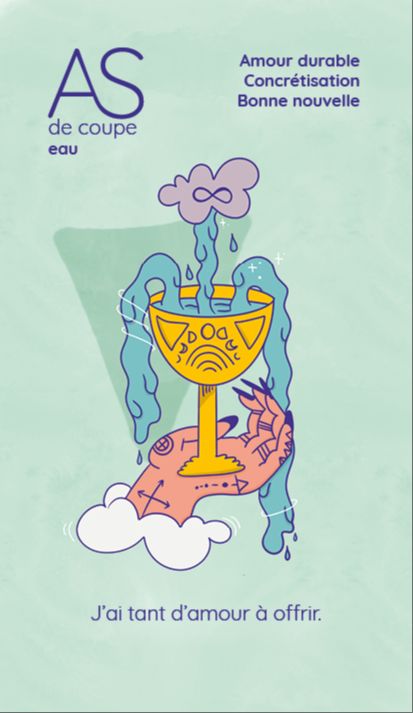 as coupe tarot reflet