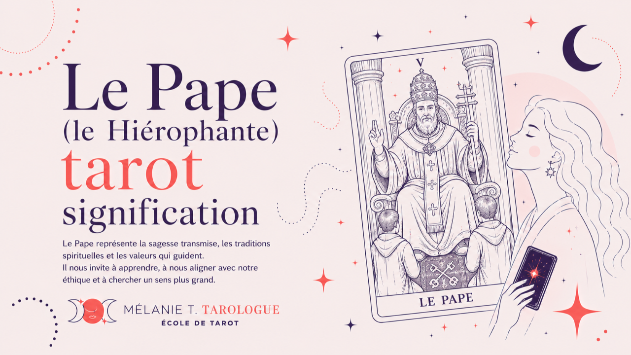 Le Pape tarot signification