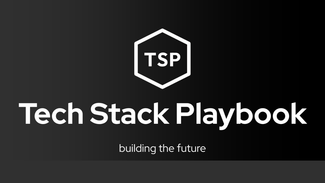 Tech Stack Playbook® — AWS & AI Platform Engineering